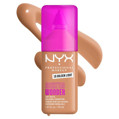 NYX Make ‘Em Wonder Soft Matte Foundation – فاونديشن مات ناعم