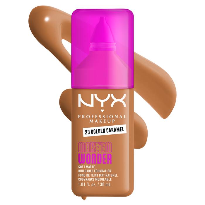 NYX Make ‘Em Wonder Soft Matte Foundation – فاونديشن مات ناعم