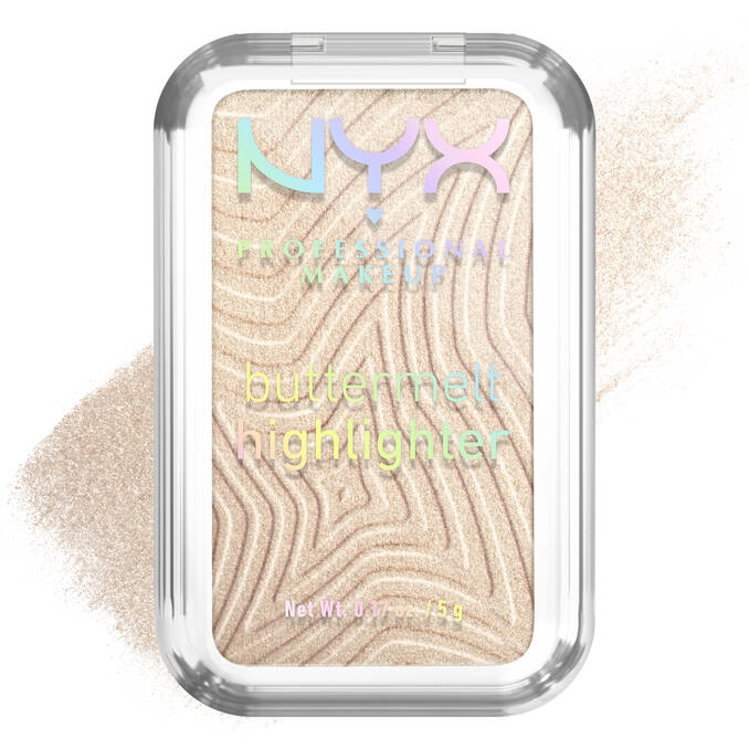 NYX Buttermelt Highlighter – هايلايتر ناعم بلمسة متوهجة