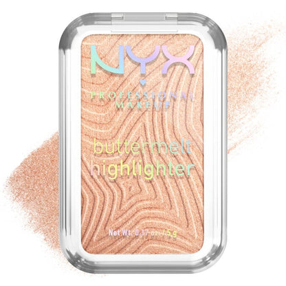 NYX Buttermelt Highlighter – هايلايتر ناعم بلمسة متوهجة