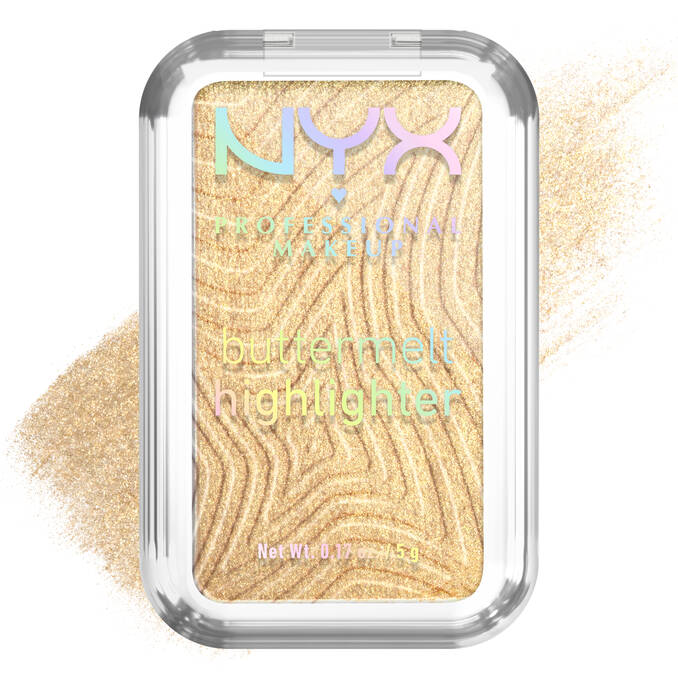 NYX Buttermelt Highlighter – هايلايتر ناعم بلمسة متوهجة