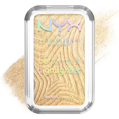 NYX Buttermelt Highlighter – هايلايتر ناعم بلمسة متوهجة