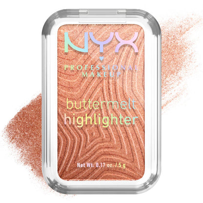 NYX Buttermelt Highlighter – هايلايتر ناعم بلمسة متوهجة