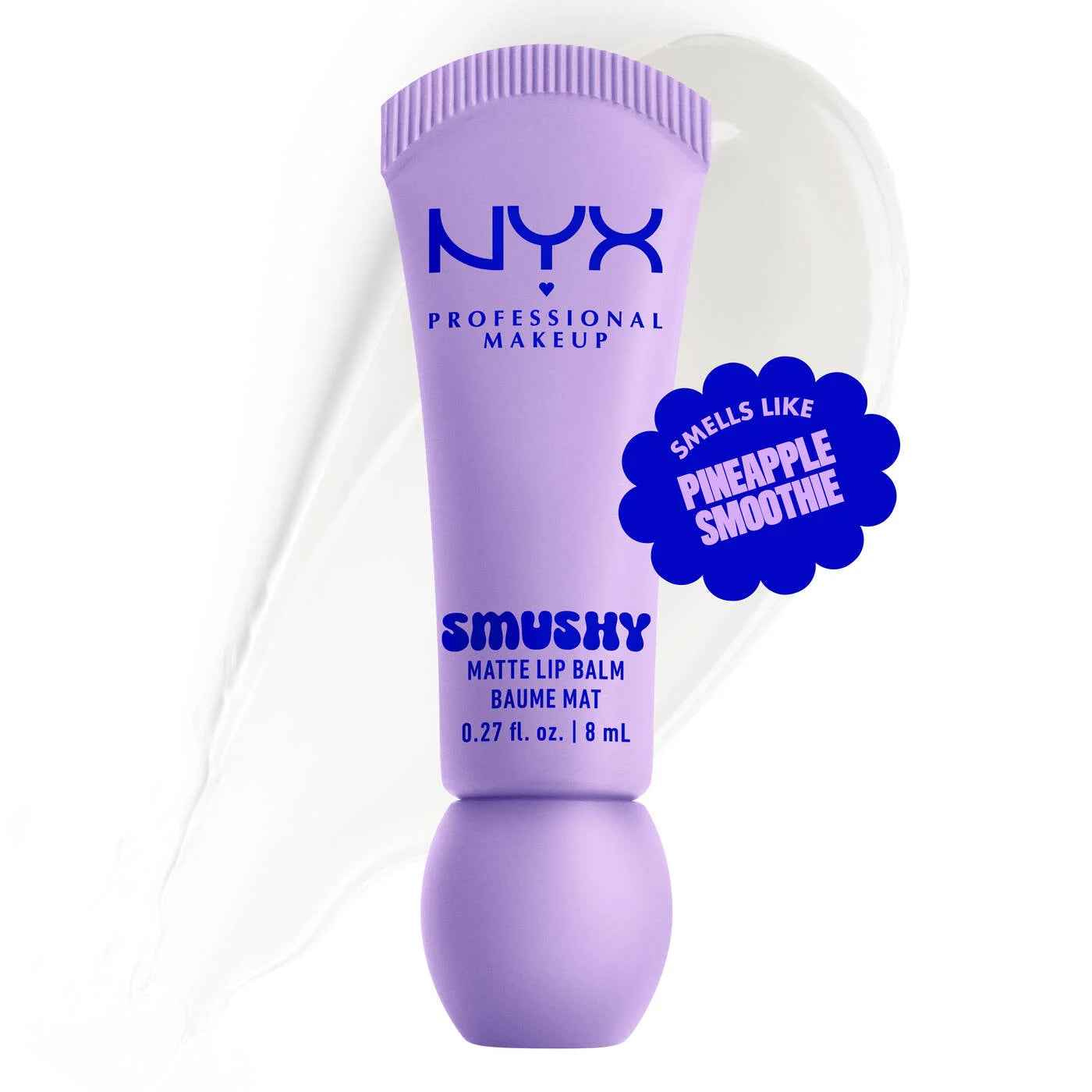 NYX Smushy Matte Lip Balm – بالم شفاه ملون بلمسة مطفية