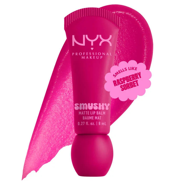 NYX Smushy Matte Lip Balm – بالم شفاه ملون بلمسة مطفية