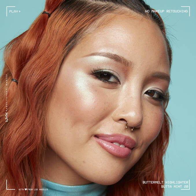 NYX Buttermelt Highlighter – هايلايتر ناعم بلمسة متوهجة