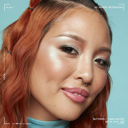 NYX Buttermelt Highlighter – هايلايتر ناعم بلمسة متوهجة