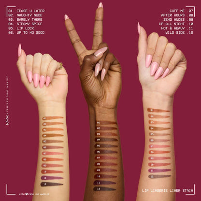 NYX Lip Lingerie Lip Liner Stain – قلم تحديد شفاه ثابت