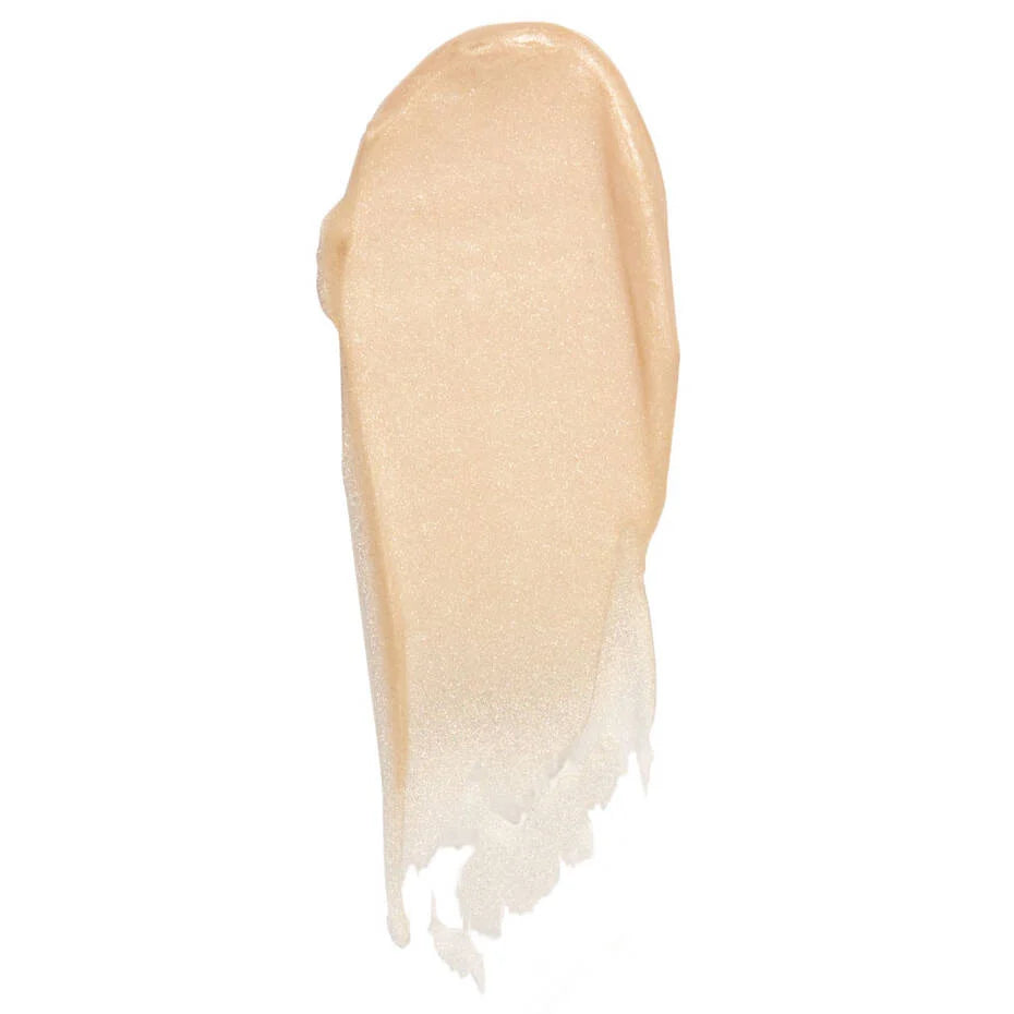 NYX Glitter Primer texture swatch on white background