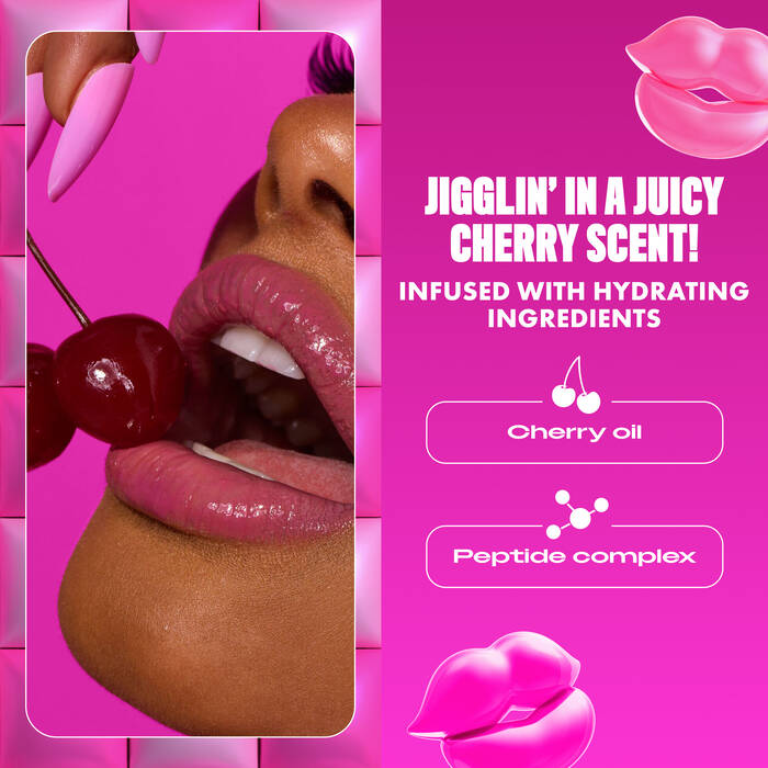 NYX Jelly Job High Shine Gloss cherry scent and hydrating ingredients