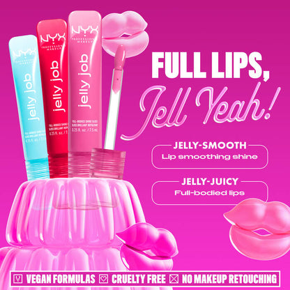 NYX Jelly Job High Shine Gloss for full glossy lips