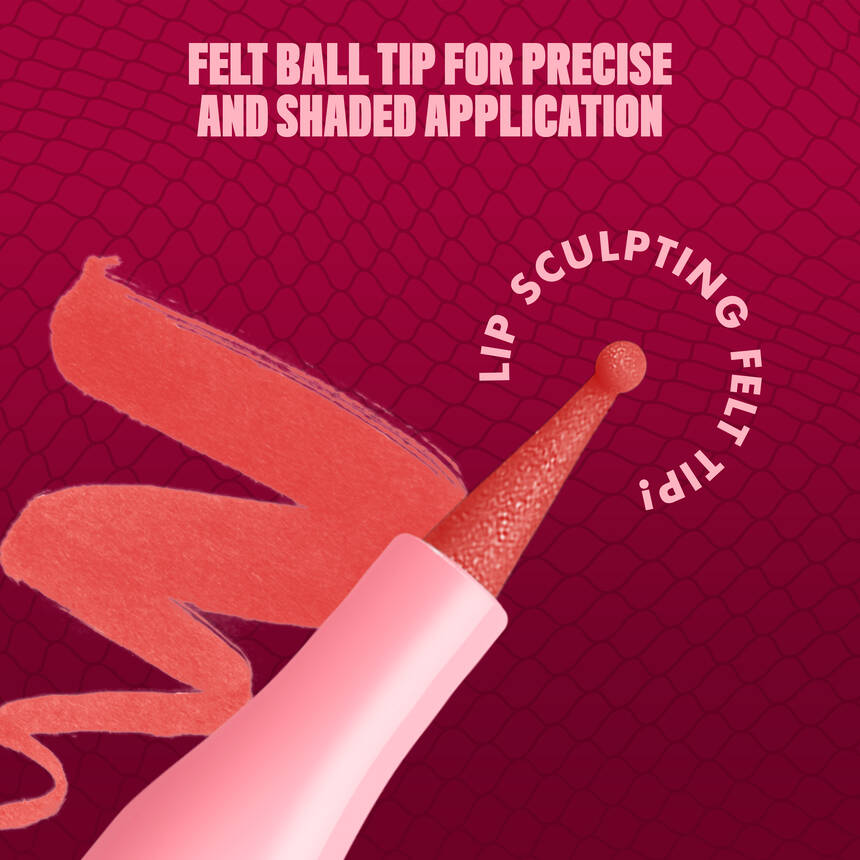 NYX Lip Lingerie Lip Liner Stain ballpoint felt tip liner