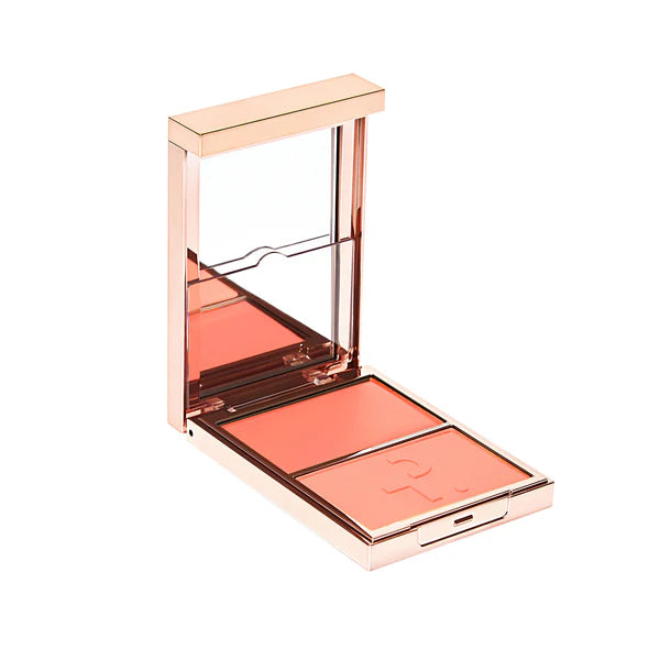 PATRICK TA Major Headlines Creme and Powder Blush Duo compact.