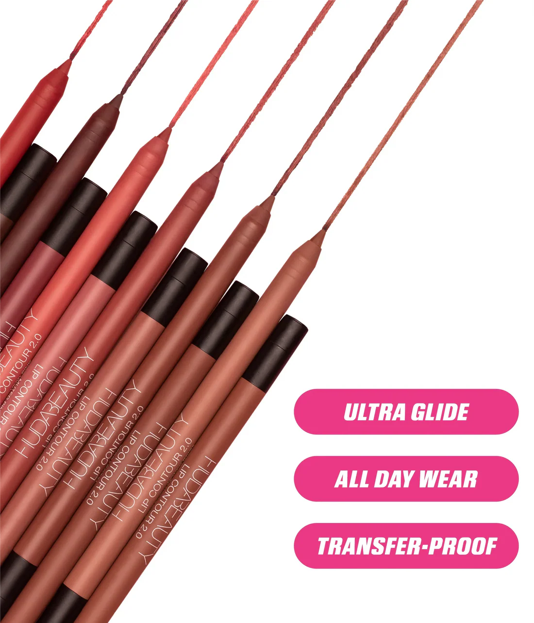 HUDA BEAUTY Lip Contour 2.0 Matte Lip Pencil swatch