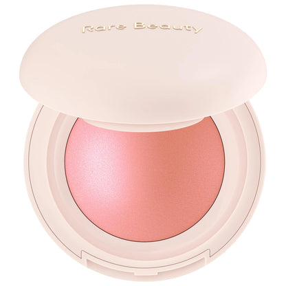 Rare Beauty Soft Pinch Luminous Powder Blush compact open on white background