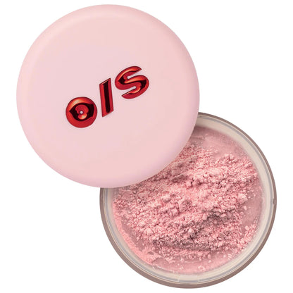 ONE/SIZE Ultimate Blurring Setting Powder Universal Translucent loose powder open jar