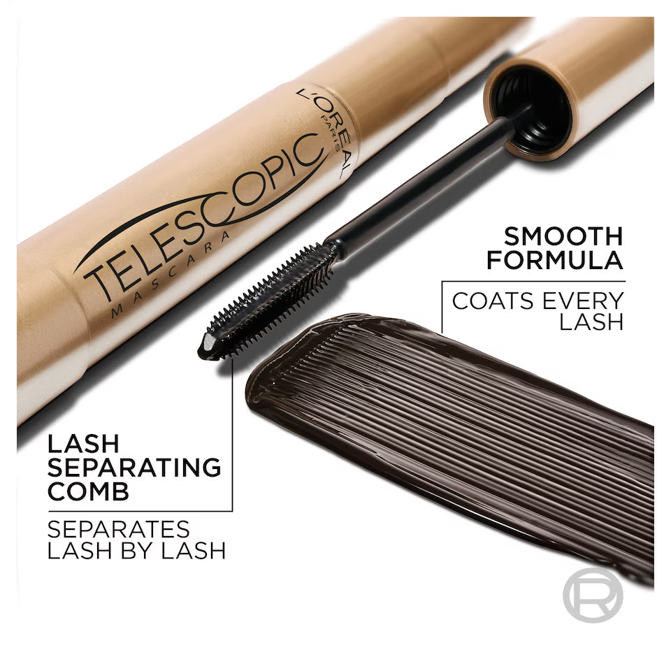 L’Oréal Paris Telescopic Extensionist Mascara – ماسكارا تطويل وتجعيد باللون الأسود