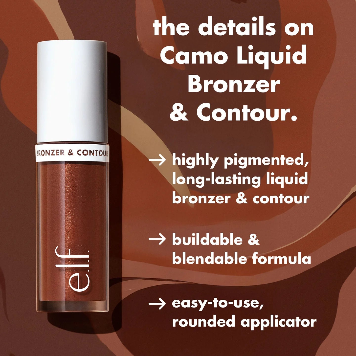 e.l.f. Camo Liquid Bronzer & Contour – برونزر وكونتور سائل