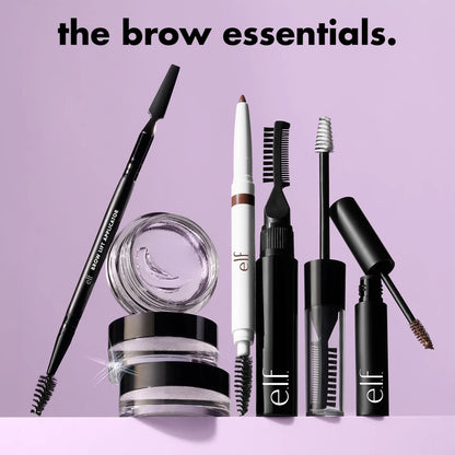 e.l.f. Brow Lift applicator shaping natural fluffy brows