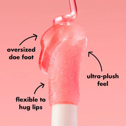 e.l.f. Glow Reviver Lip Oil oversized doe foot applicator