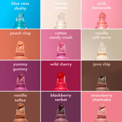e.l.f. Glow Reviver Melting Lip Balm shade lineup