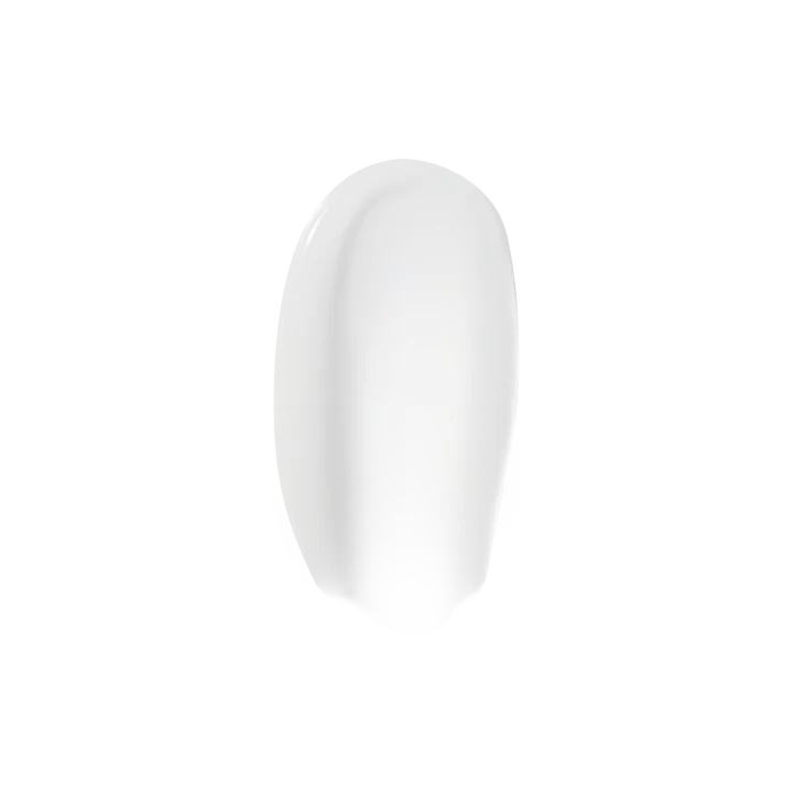 e.l.f. Power Grip Matte Primer translucent gel texture swatch.