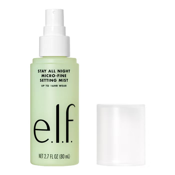 e.l.f Stay All Night Micro-Fine Setting Mist long lasting makeup setting spray bottle