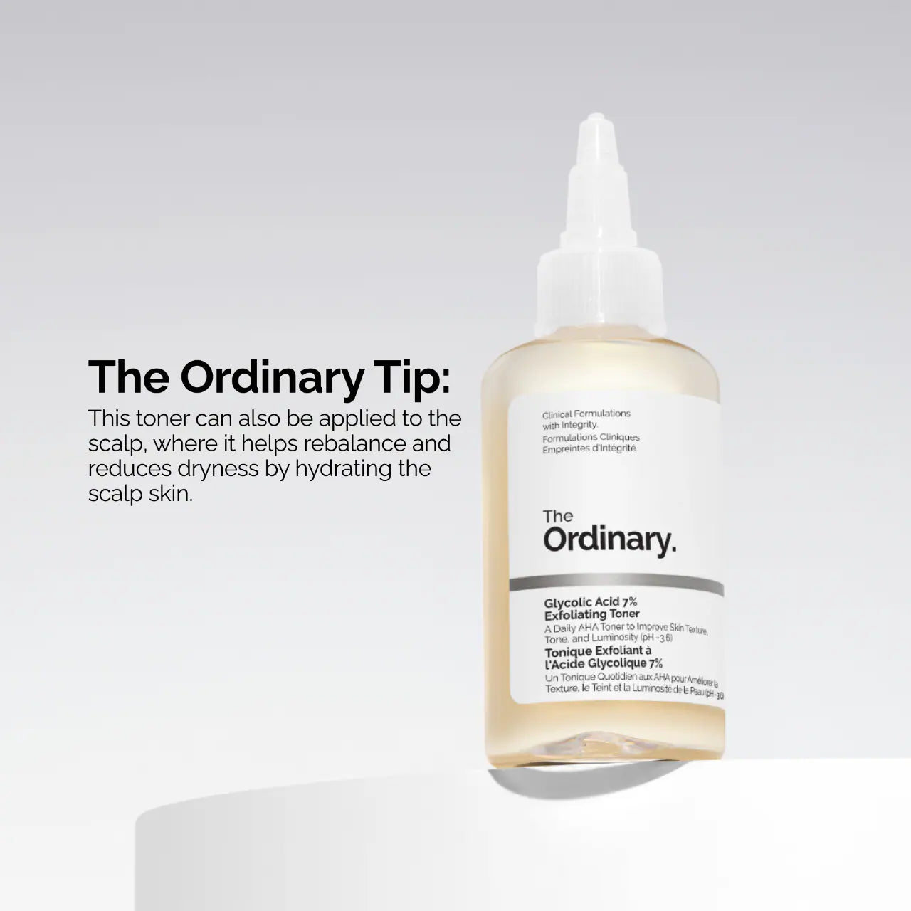 The Ordinary Glycolic Acid 7% Toning Solution – تونر مقشّر ومفتح للبشرة