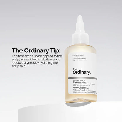 The Ordinary Glycolic Acid 7% Toning Solution – تونر مقشّر ومفتح للبشرة