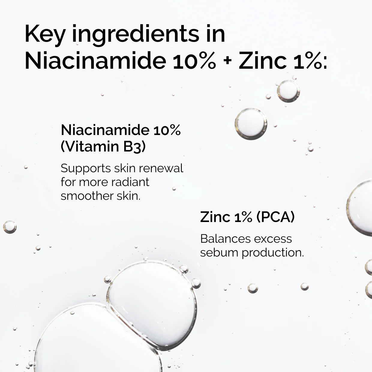 The Ordinary Niacinamide 10% + Zinc 1% – سيروم للتحكم بالزيوت للبشرة الدهنية