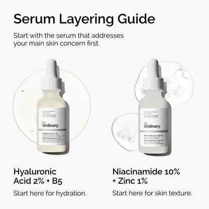 The Ordinary Hyaluronic Acid 2% + B5 with Ceramides – سيروم ترطيب عميق ودعم حاجز البشرة