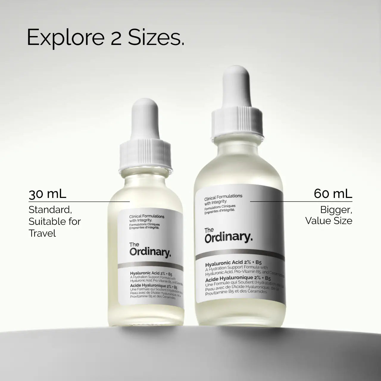 The Ordinary Hyaluronic Acid 2% + B5 with Ceramides – سيروم ترطيب عميق ودعم حاجز البشرة
