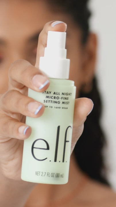 e.l.f. Stay All Night Micro-Fine Setting Mist – رذاذ تثبيت خفيف برذاذ دقيق