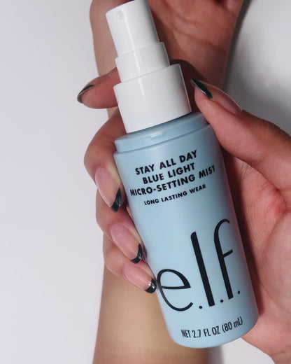 e.l.f. Stay All Night Blue Light Micro-Setting Mist – رذاذ تثبيت بحماية من الضوء الأزرق