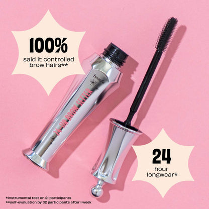 Benefit 24-HR Brow Setter Clear Brow Gel – جل تثبيت الحواجب الشفاف بتأثير اللامينيشن