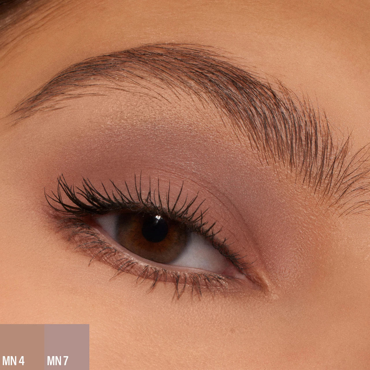 MAKEUP BY MARIO Master Mattes Neutrals Eyeshadow Palette applied on eyes