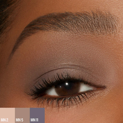 MAKEUP BY MARIO Master Mattes Neutrals Eyeshadow Palette applied on eyes