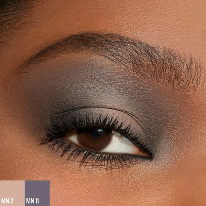 MAKEUP BY MARIO Master Mattes Neutrals Eyeshadow Palette applied on eyes